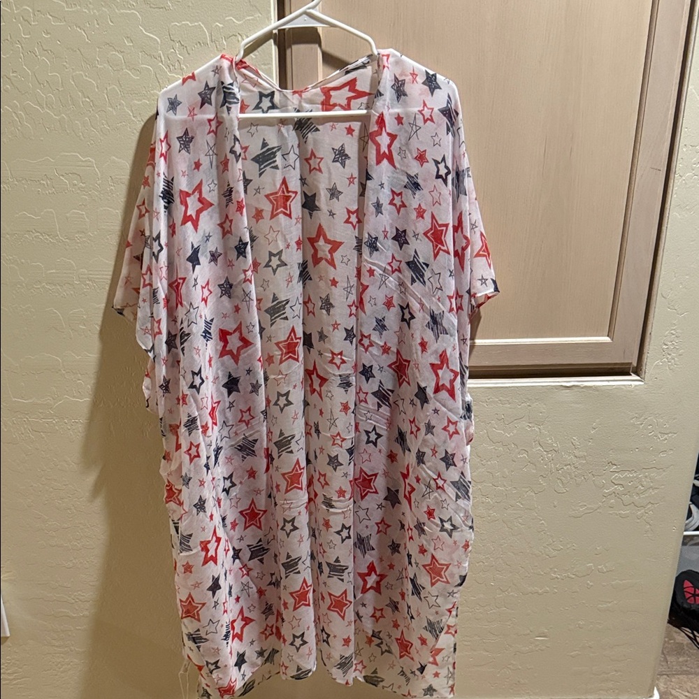 Star Patterned Kimono